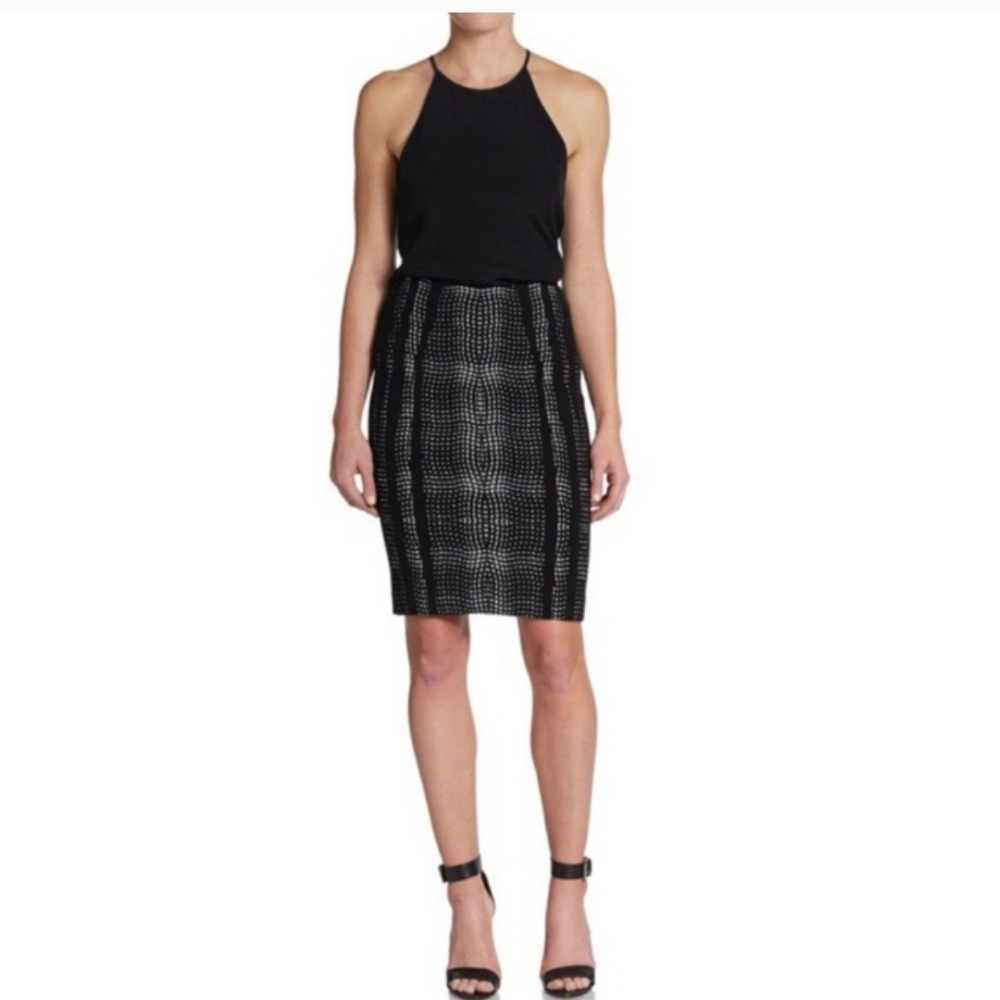 Diane Von Furstenberg Panel Marta Pencil Skirt